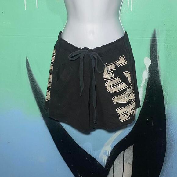 y2k victorias secret PINK logo shorts - Picture 1 of 4